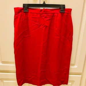 ‼️Clear Out‼️ Sexy Red A-line Skirt.  See last picture for length.
